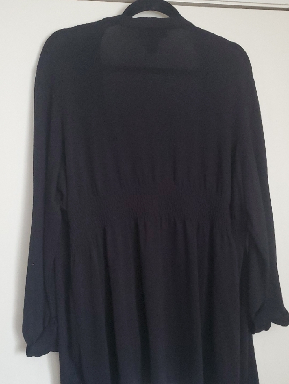 Style & Co. Black Open-Front Draped Cardigan - Picture 10 of 12